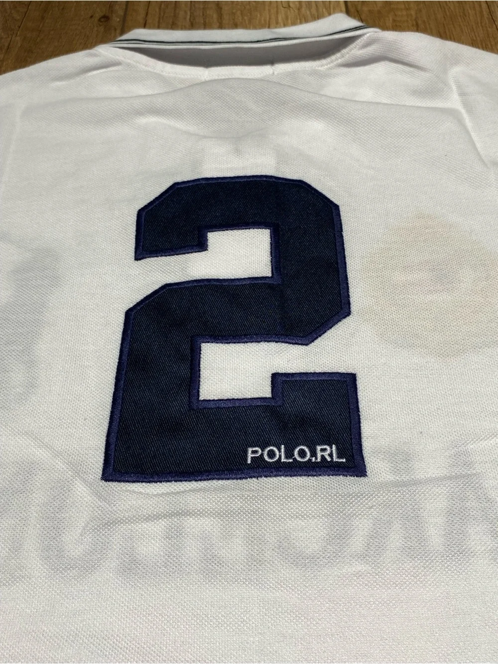 Polo Ralph Lauren White Barcelona Spain Polo Shirt Slim Fit Brand New Mens